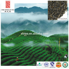etiqueta confidencial orgânica do chá verde